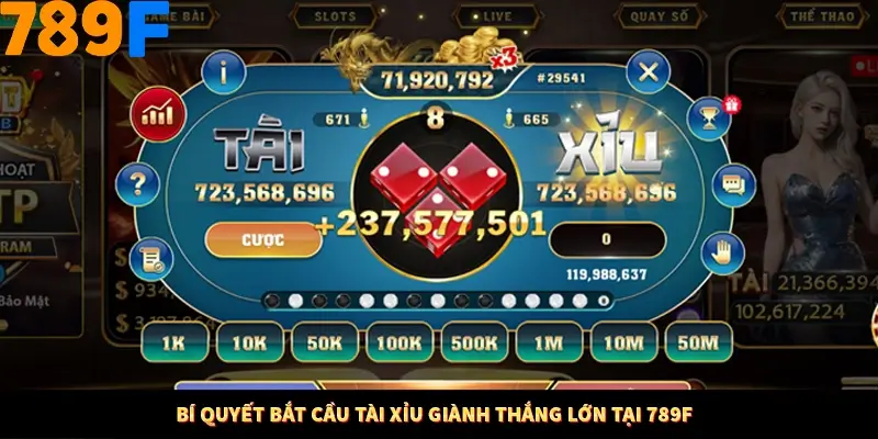 Bí quyết bắt cầu tài xỉu giành thắng lớn tại 789F Bí quyết bắt cầu tài xỉu giành thắng lớn tại 789F