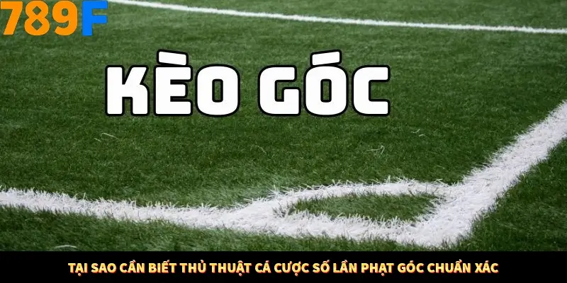 Tại sao cần biết thủ thuật cá cược số lần phạt góc chuẩn xác