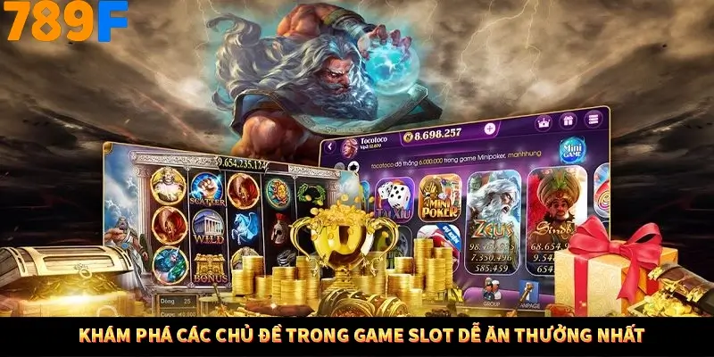 Khám phá các chủ đề trong game slot dễ ăn thưởng nhất
